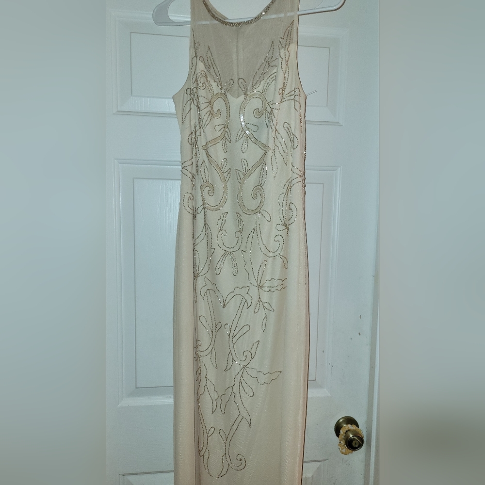 Ivory Beautiful Gown